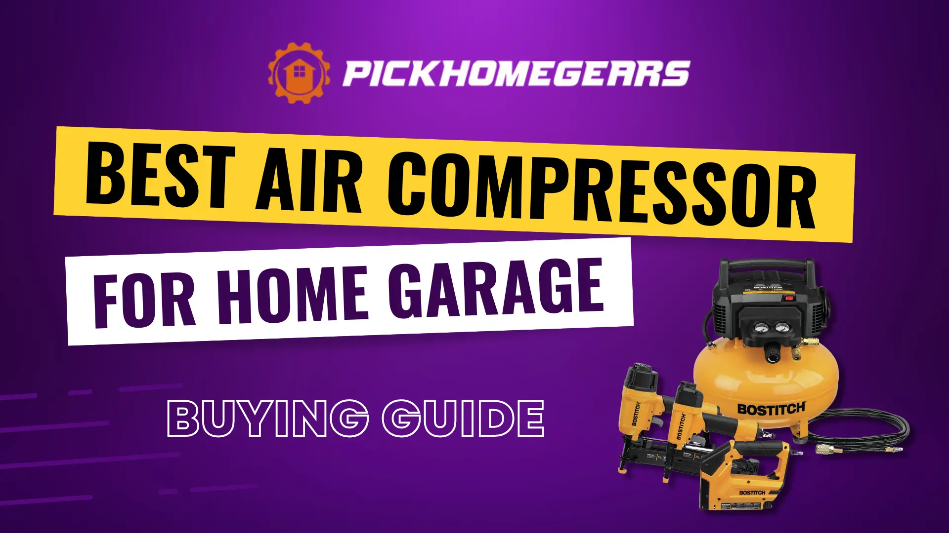 Best Air Compressor for Home Garage
