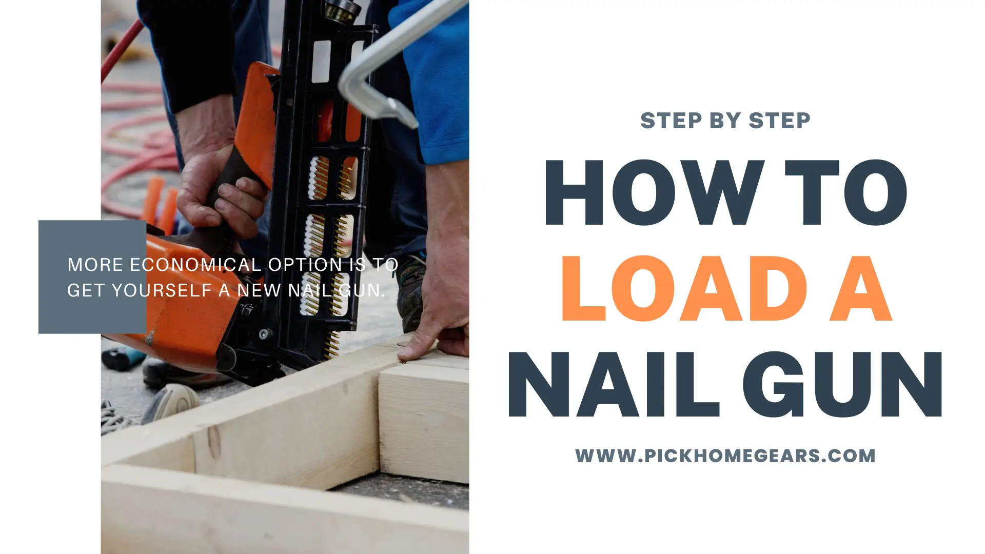 How to Load a Nail Gun