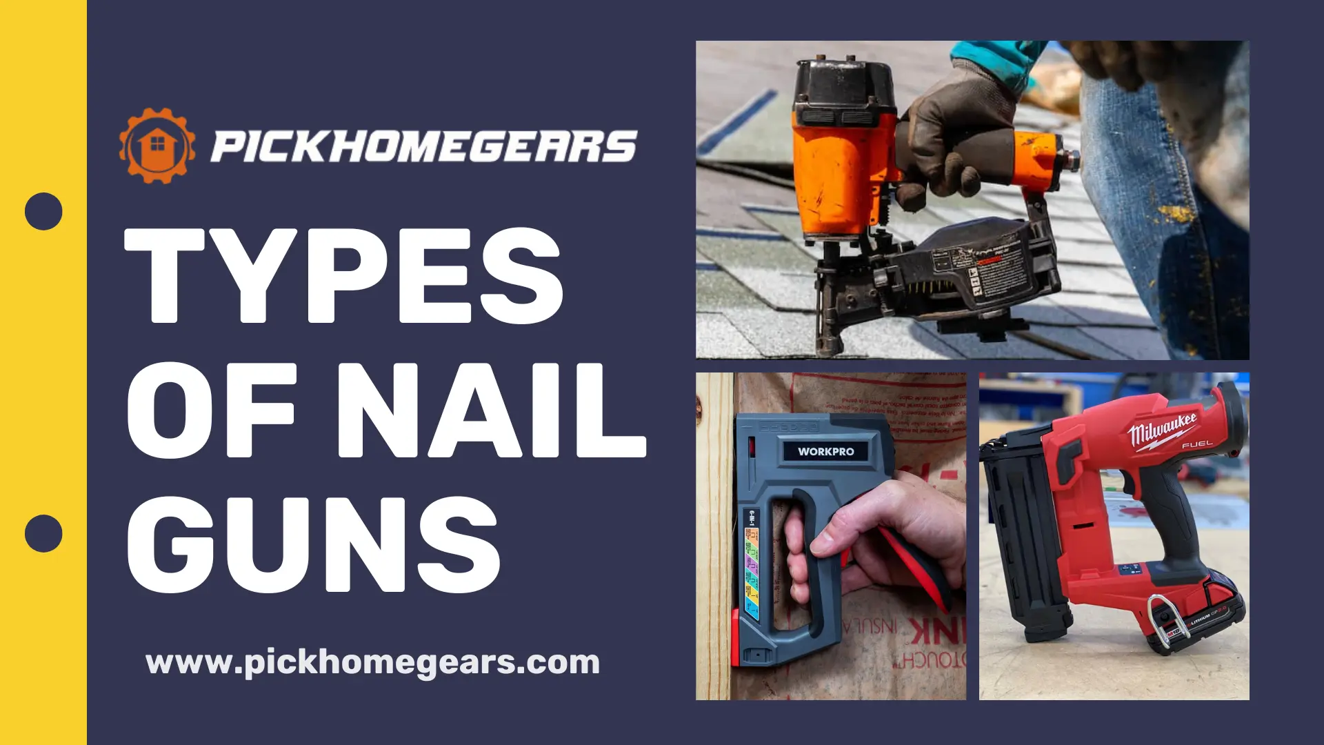 Types of Nail Guns