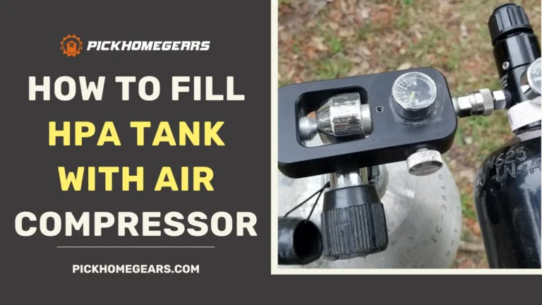 How To Fill Hpa Tank With Air Compressor