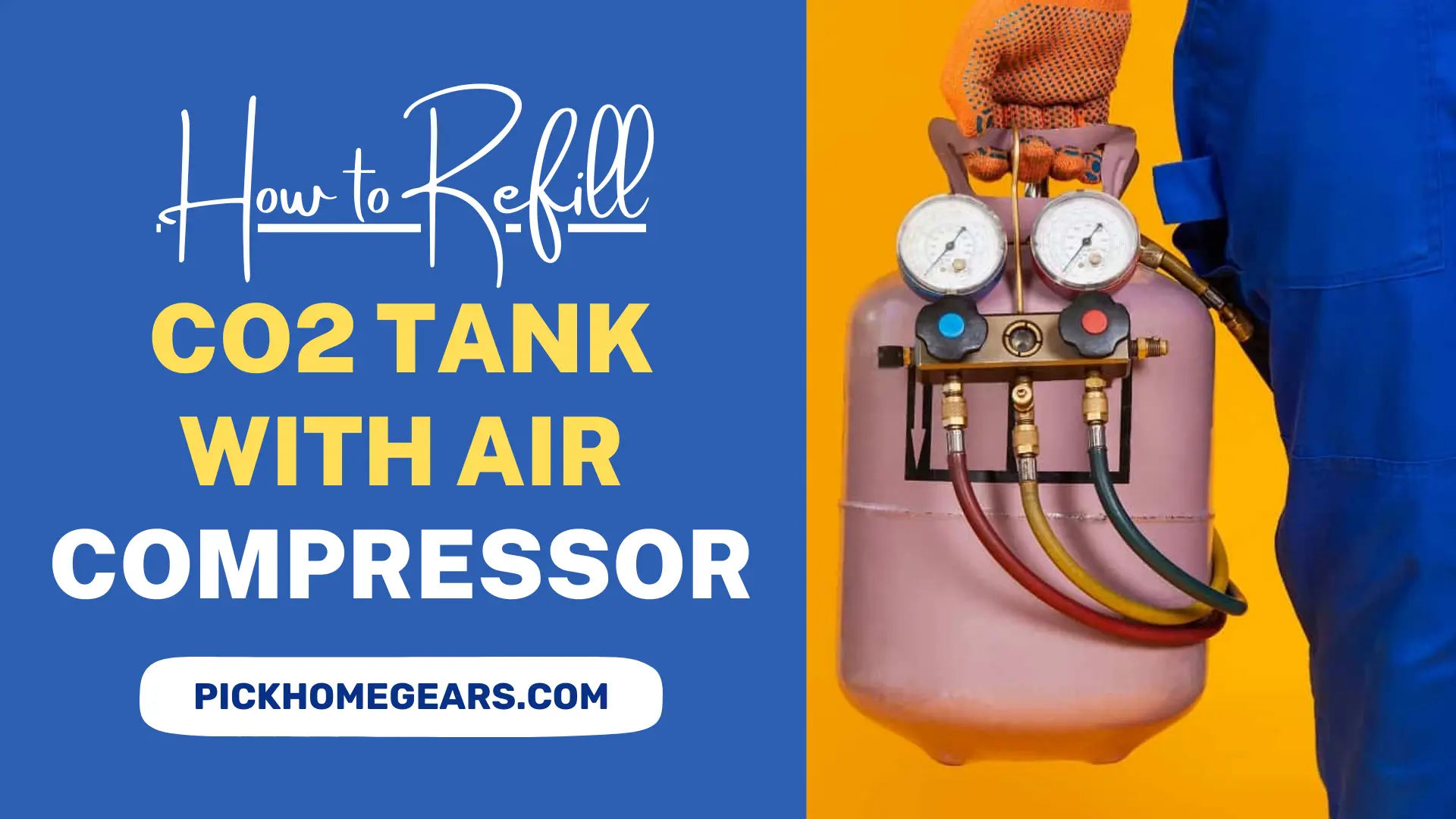 How to Refill CO2 Tank with Air Compressor