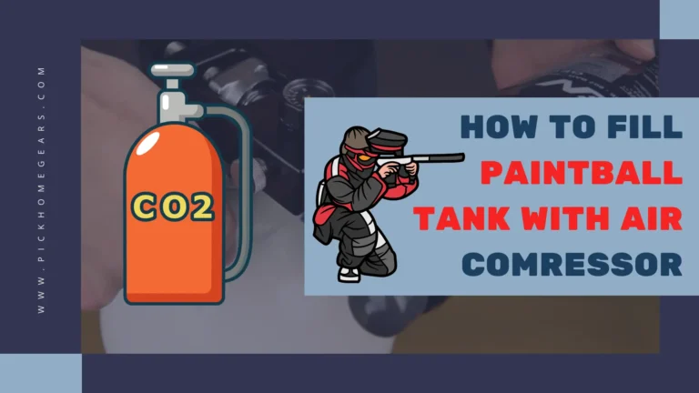 How to fill Paintball tank with Air Compressor