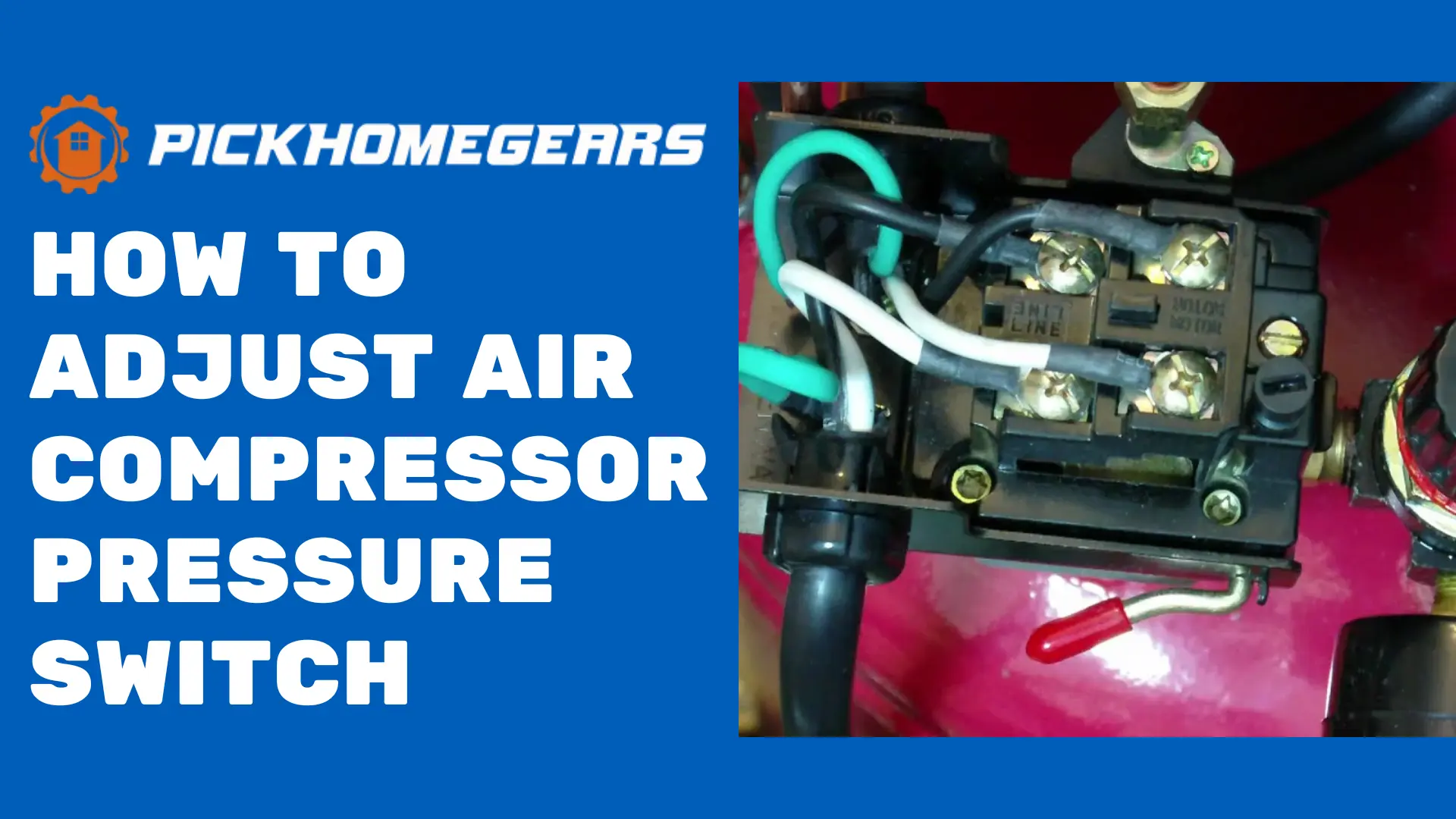 How to Adjust Air Compressor Pressure Switch